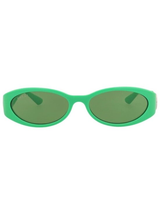 New Gucci Womens Round/Oval Green Green Green Fashion Designer Sunglasses